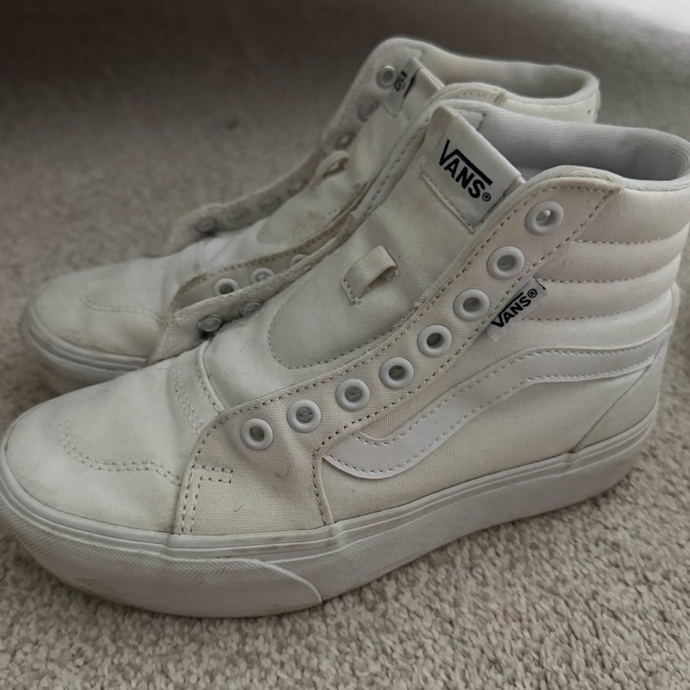 Vans Women's White Sneakers